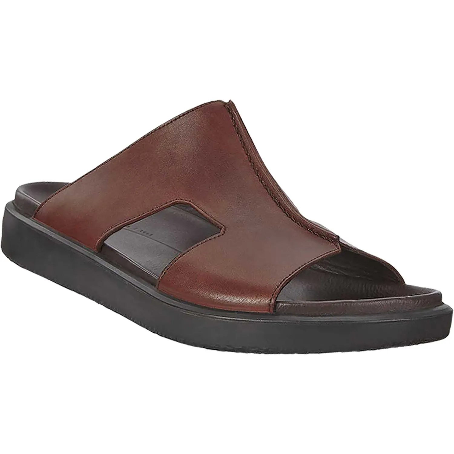 Men's Ecco Flowt LX Slide Cognac Leather
