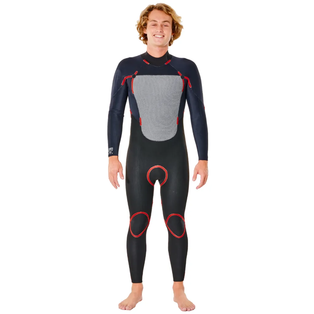 Men's Omega 3/2 Back Zip Steamer
