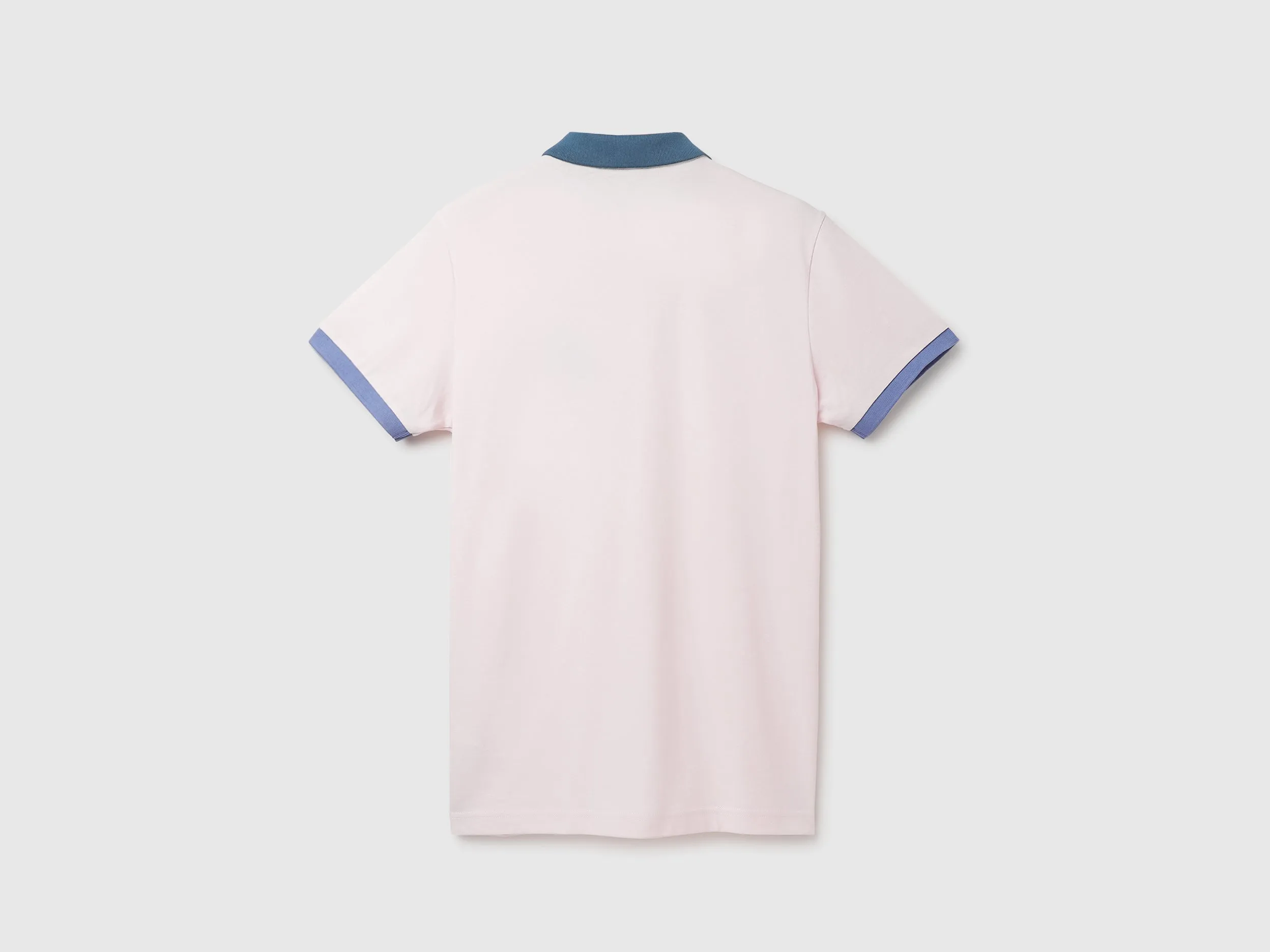 Men's Regular Fit Polo Neck Applique T-shirt