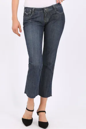 MISS PINKI Rowan cropped Jeans in blue