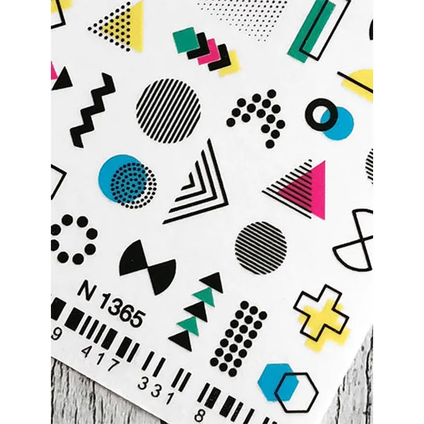 N1365 Water Slide Decal