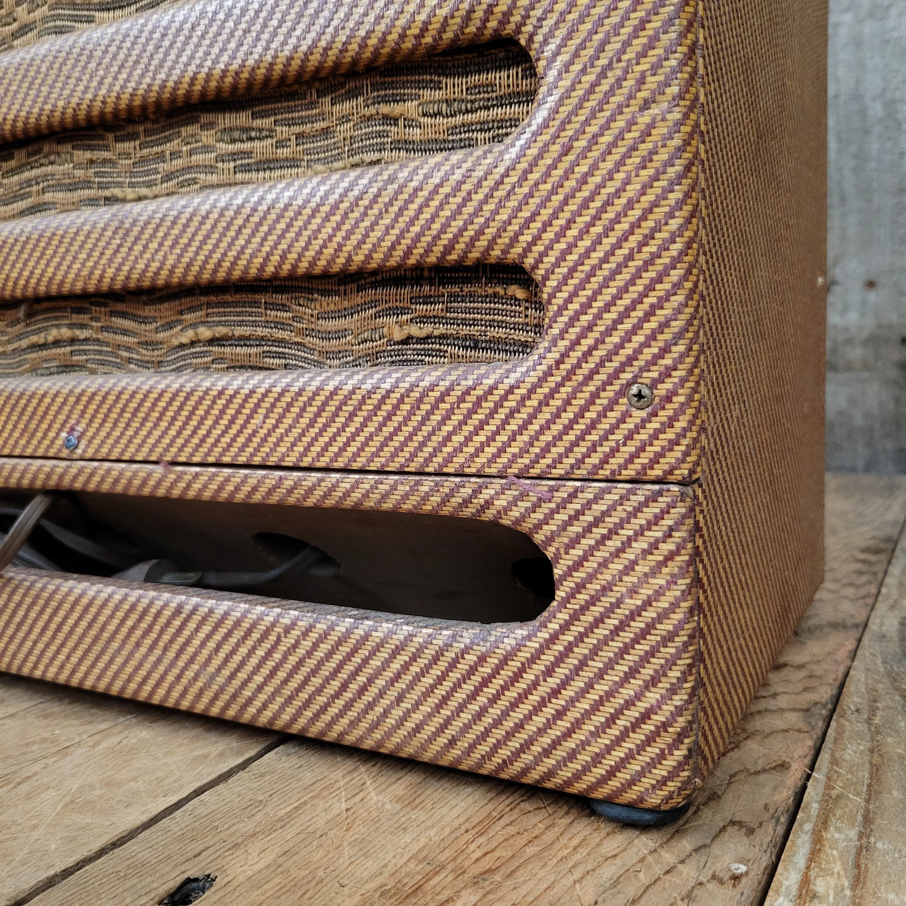 National New Yorker Lap Steel and Model 75 Tweed Amplifier Set 1940