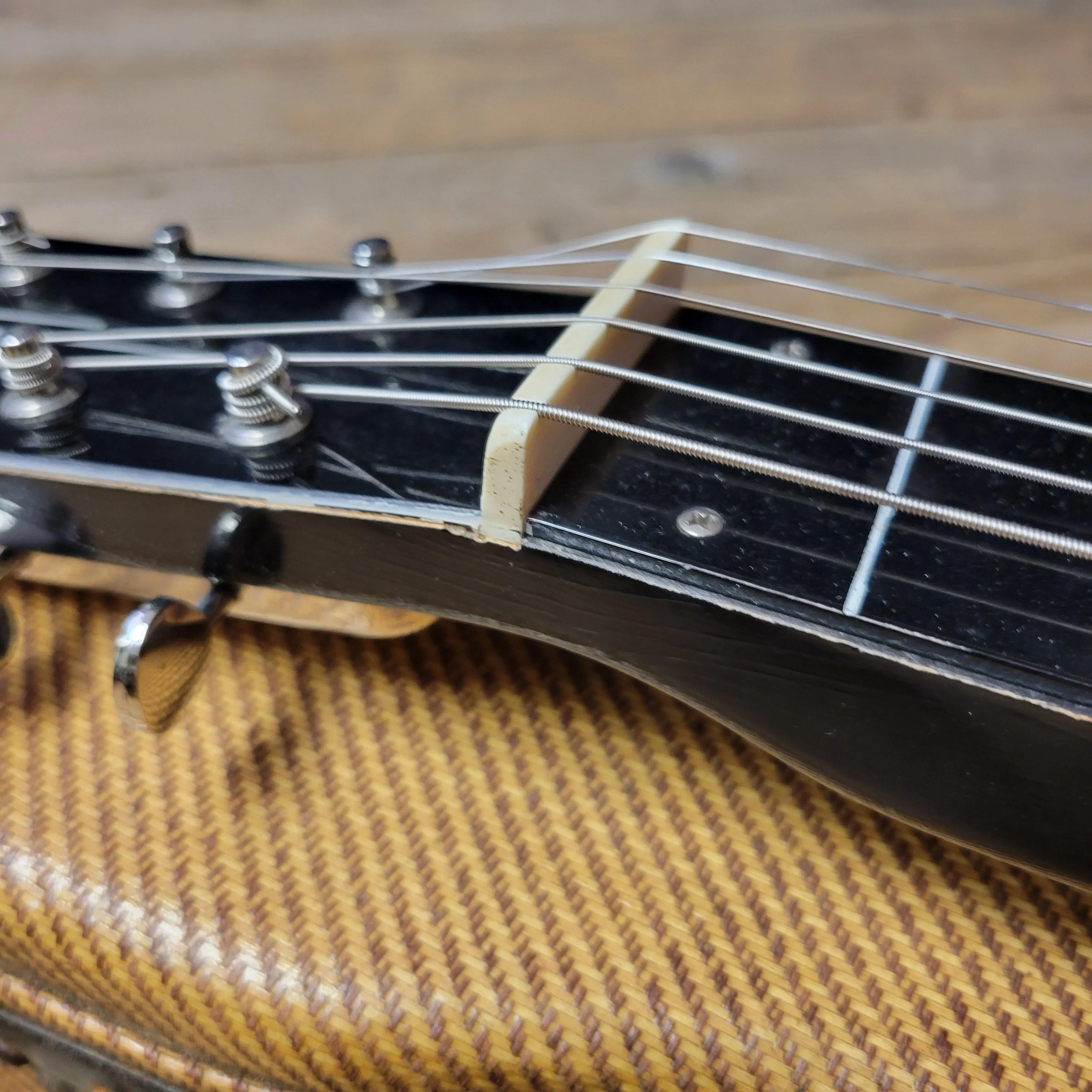 National New Yorker Lap Steel and Model 75 Tweed Amplifier Set 1940