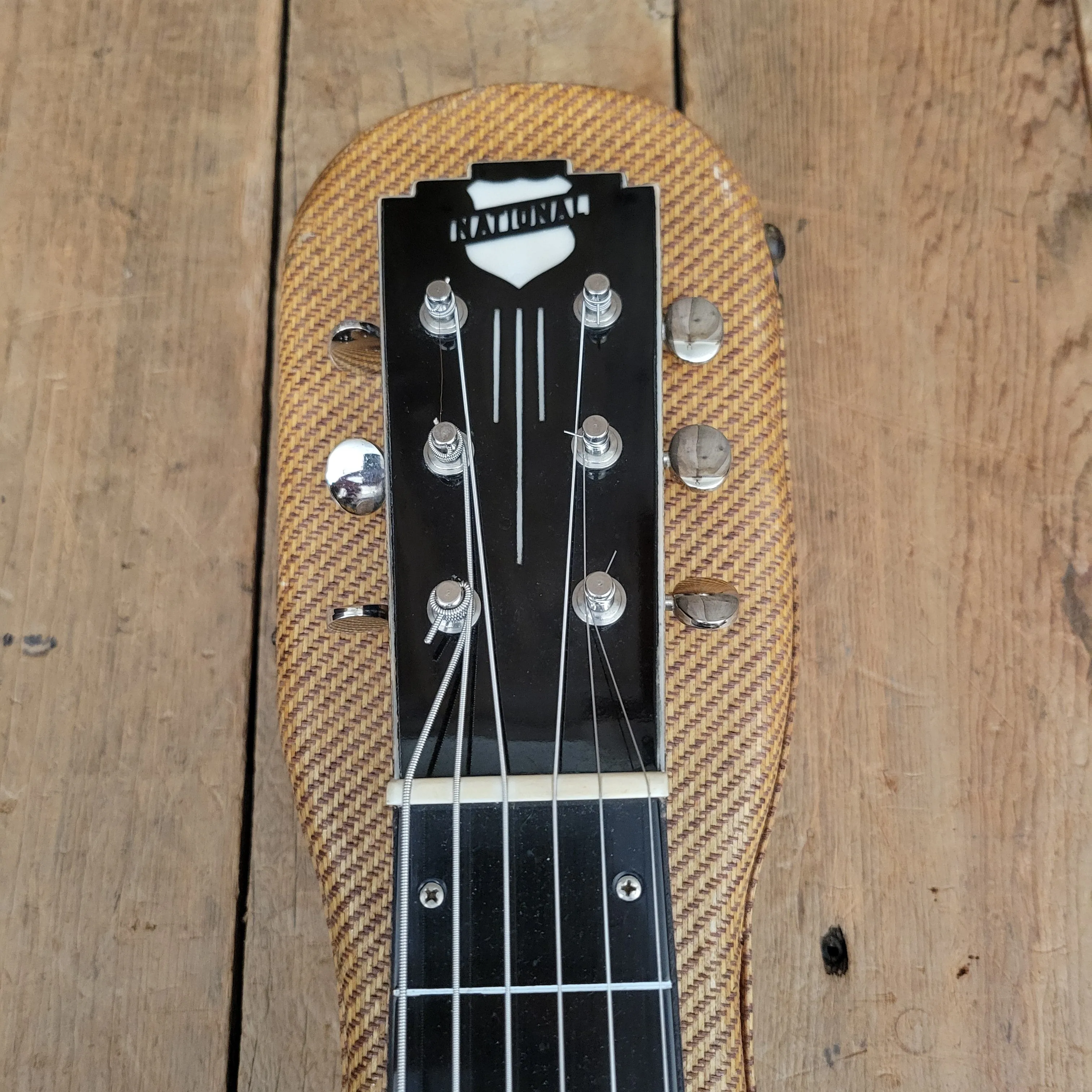 National New Yorker Lap Steel and Model 75 Tweed Amplifier Set 1940