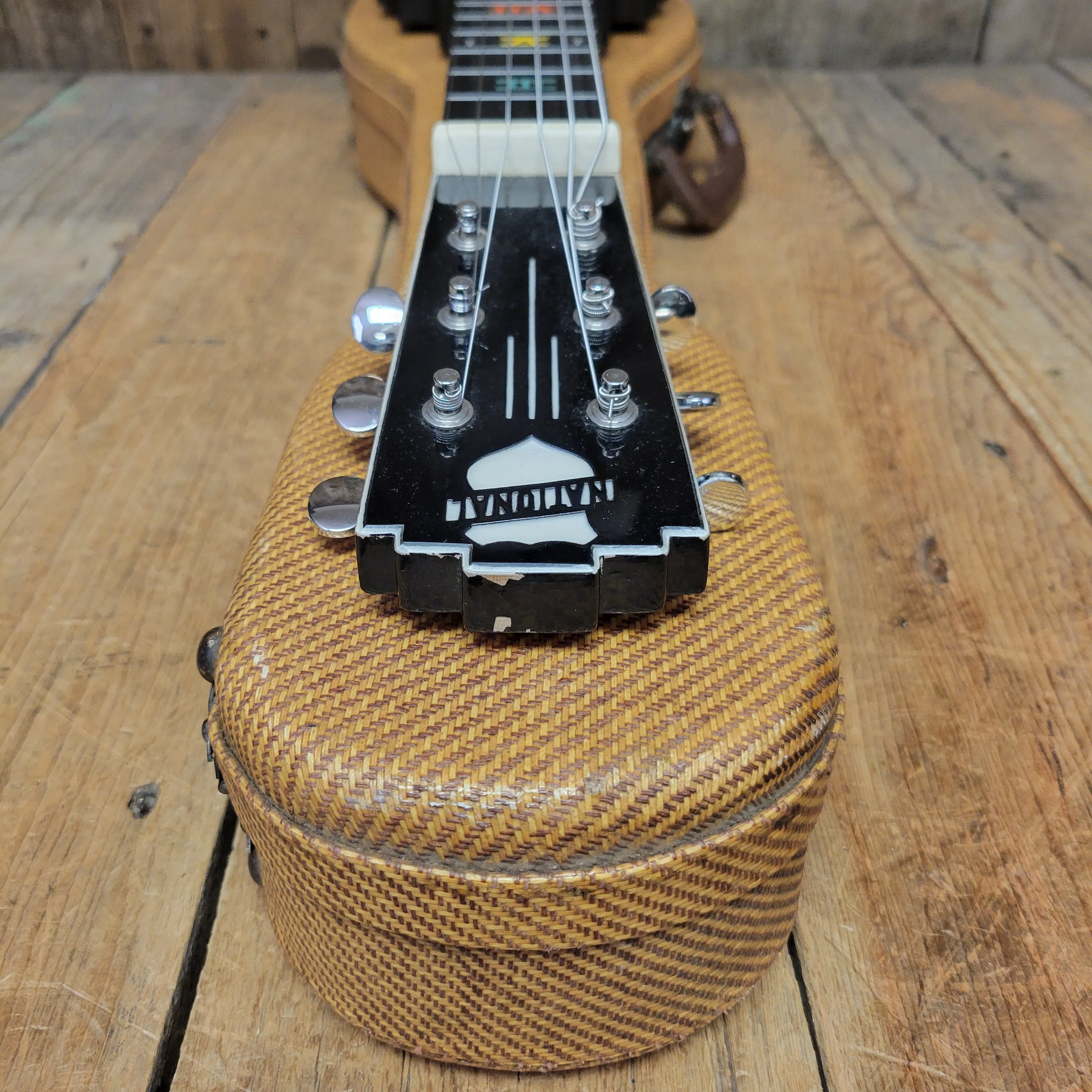 National New Yorker Lap Steel and Model 75 Tweed Amplifier Set 1940
