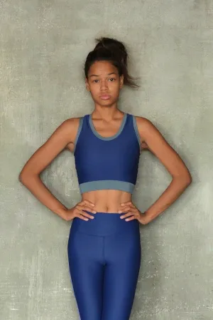 Navy and Purple Bra