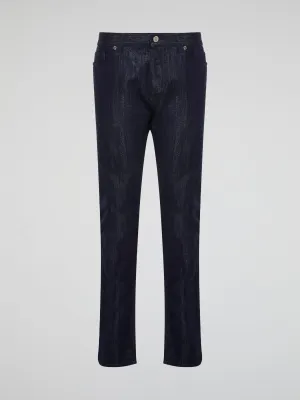 Navy Slim Fit Jeans