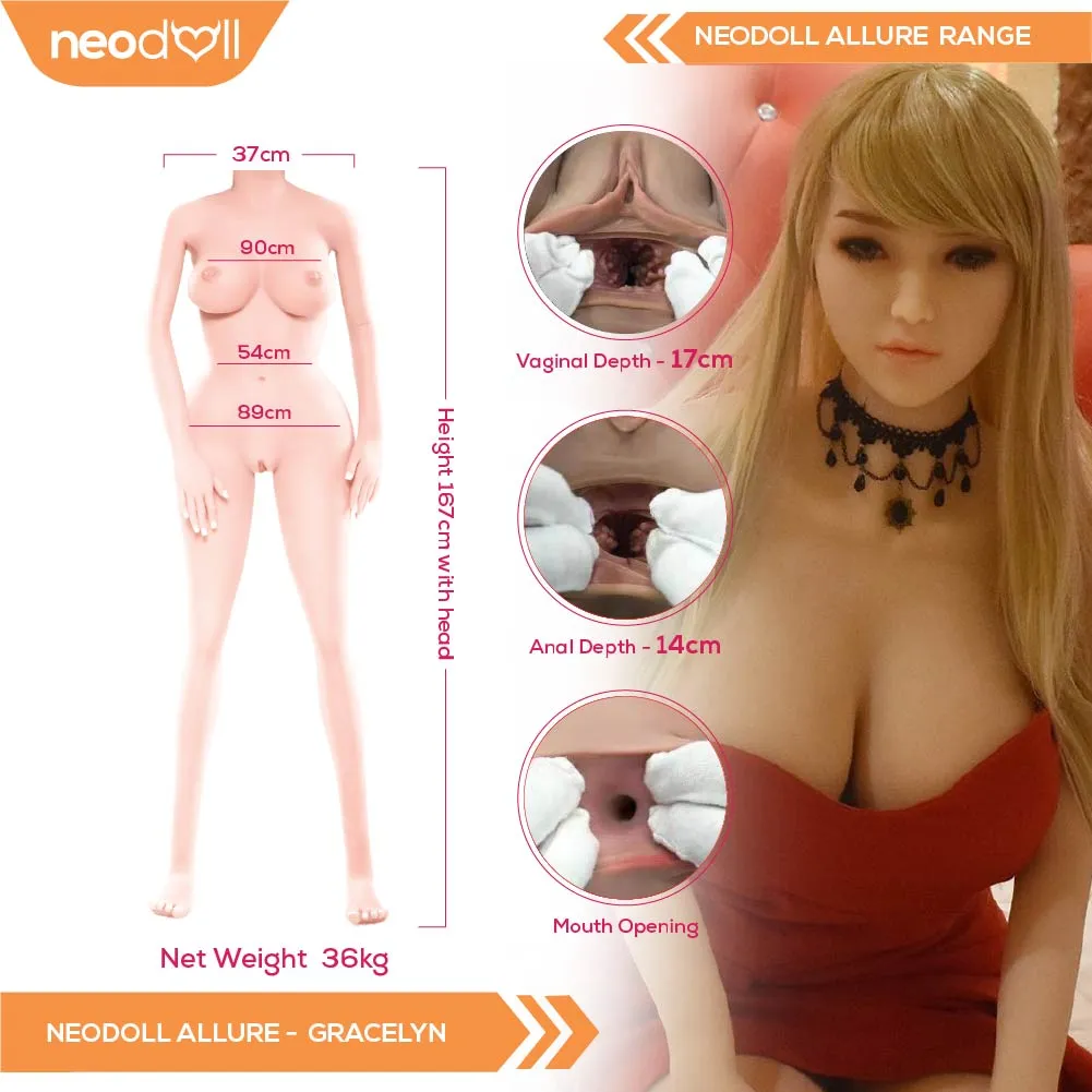 Neodoll Allure Gracelyn - Realistic Sex Doll - 167cm