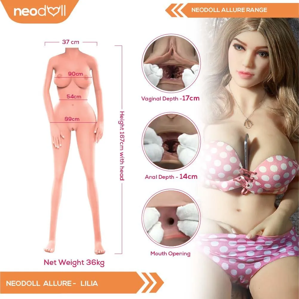 Neodoll Allure Lilia - Realistic Sex Doll -167cm