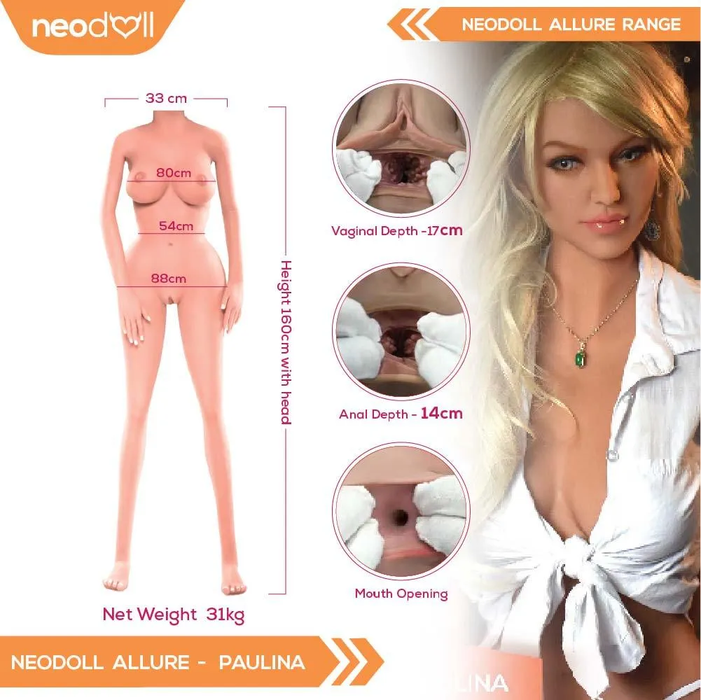 Neodoll Allure Paulina - Realistic Sex Doll -160cm