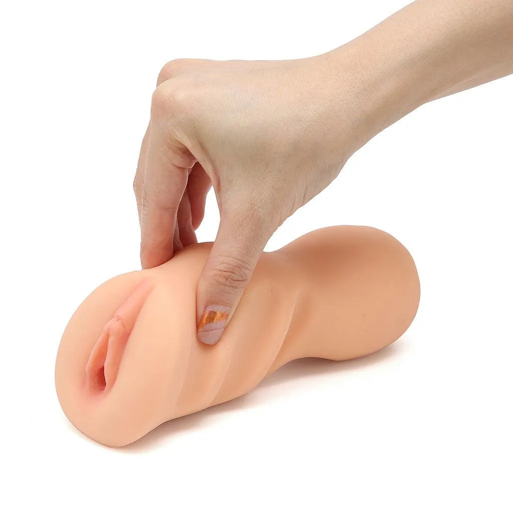 Neojoy - Realistic Visible Inner Lips Handheld Masturbator - 0.26kg - Skin
