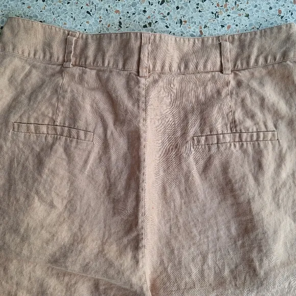 Nicholas Delfina Longline Linen Short