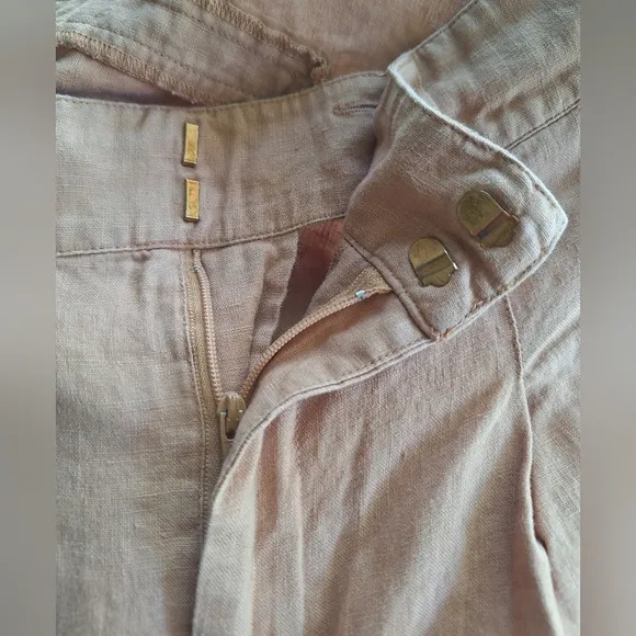Nicholas Delfina Longline Linen Short