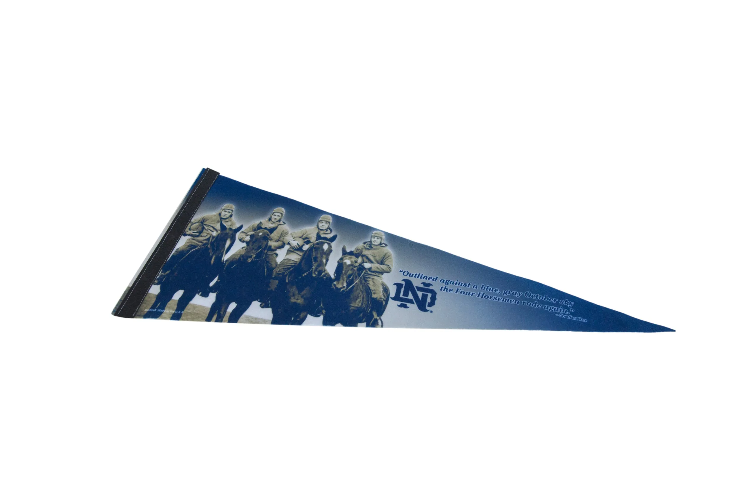 Notre Dame Four Horsemen Felt Flag Pennant