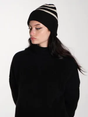 Nudaria Knitted Hat - Caviar