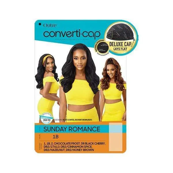 Outre Converti Cap Synthetic Hair Wig - SUNDAY ROMANCE - Unbeatable