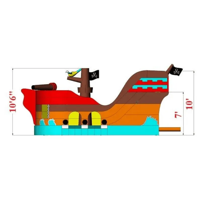 Pirate Ship Slide(Dry)
