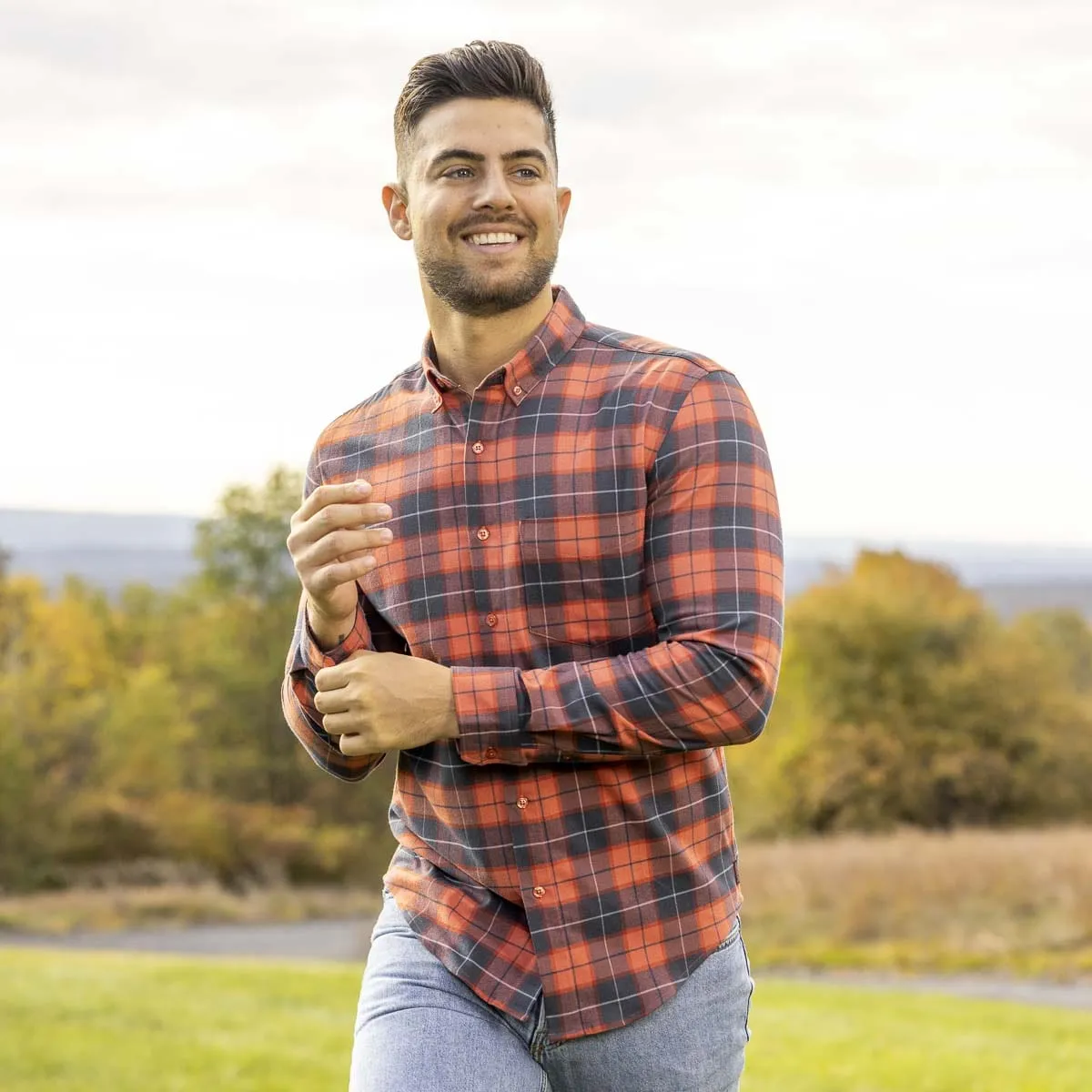 Plaid Pitt – BorlandFlex™ Long Sleeve Flannel