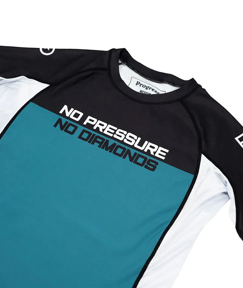 Progress No Pressure No Diamond Rashguard