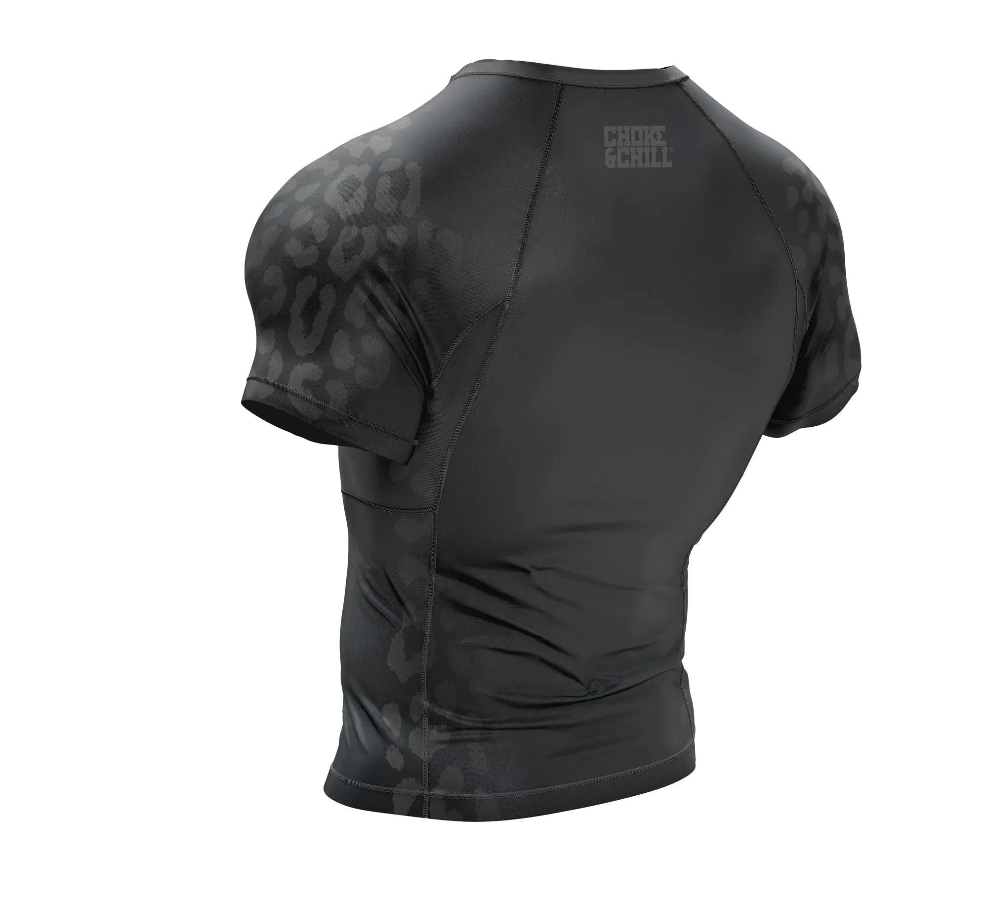 Rashguard Panther - Black - Short Sleeve