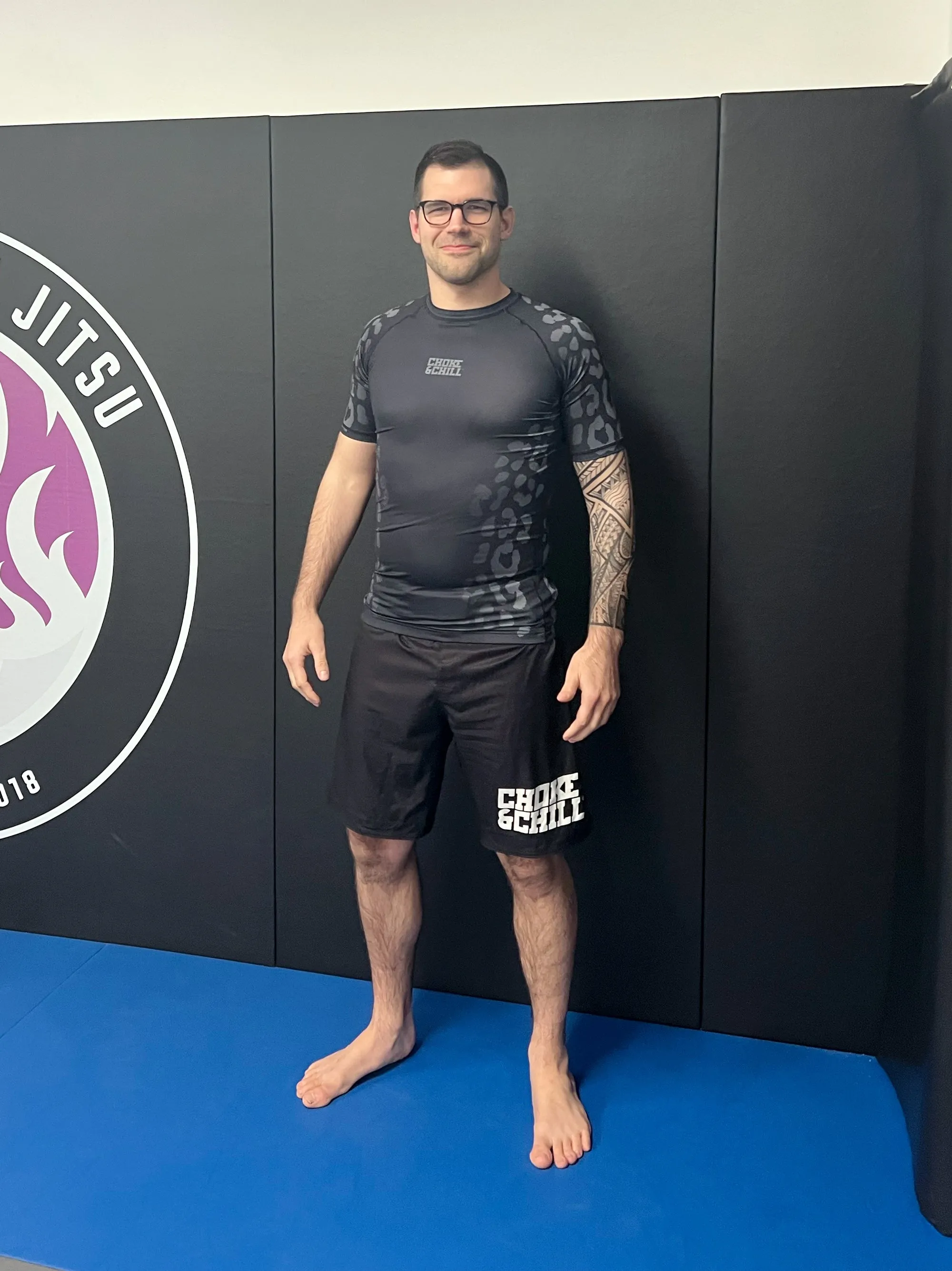 Rashguard Panther - Black - Short Sleeve