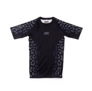 Rashguard Panther - Black - Short Sleeve