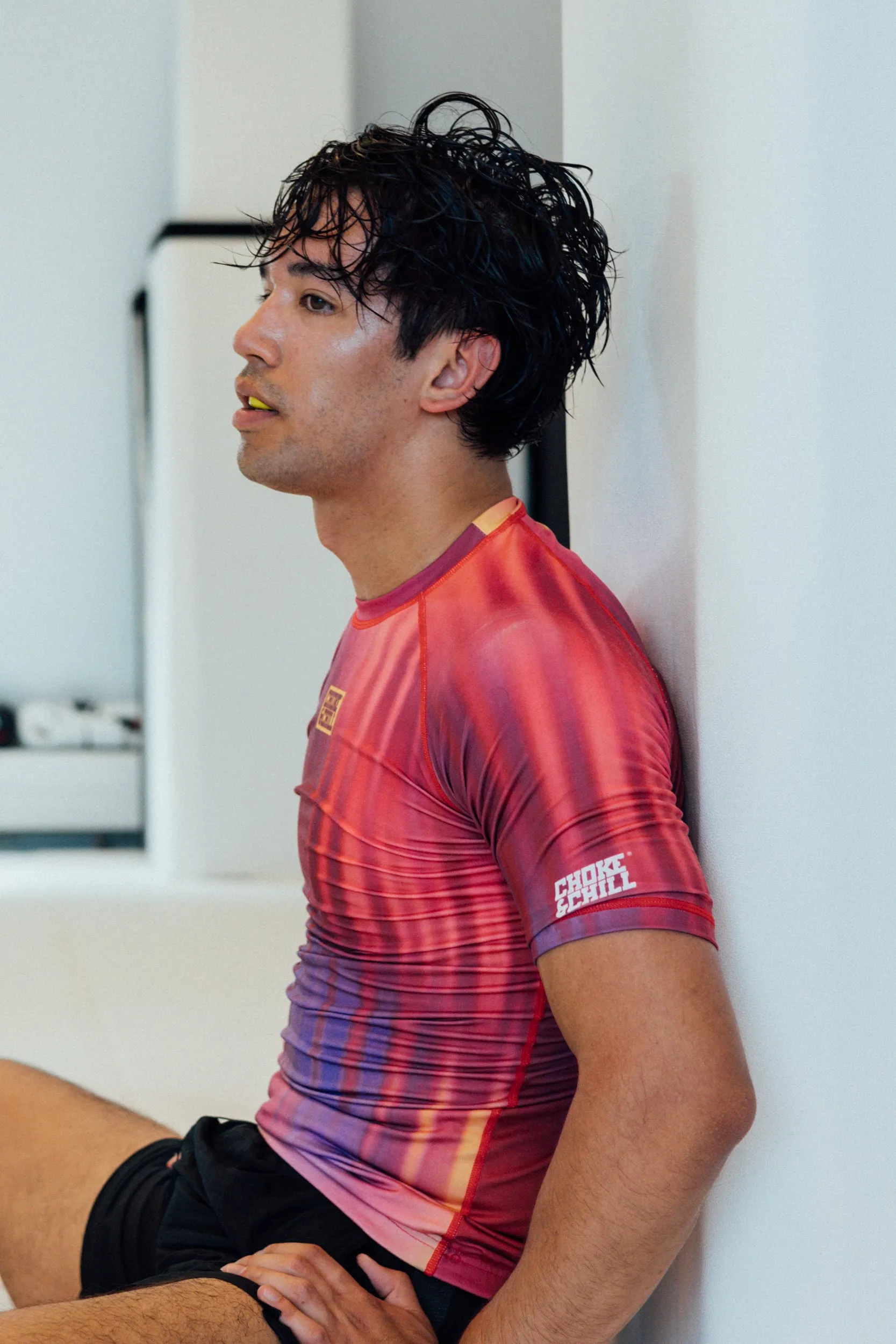 Rashguard Red Haze - Short Sleeve