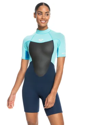 Roxy 2/2 Prologue Women Back Zip SS Springsuit - Good Mood