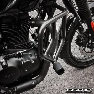 Royal Enfield Hunter 350  Maxima Crash Guard with Slider by 66Bhp