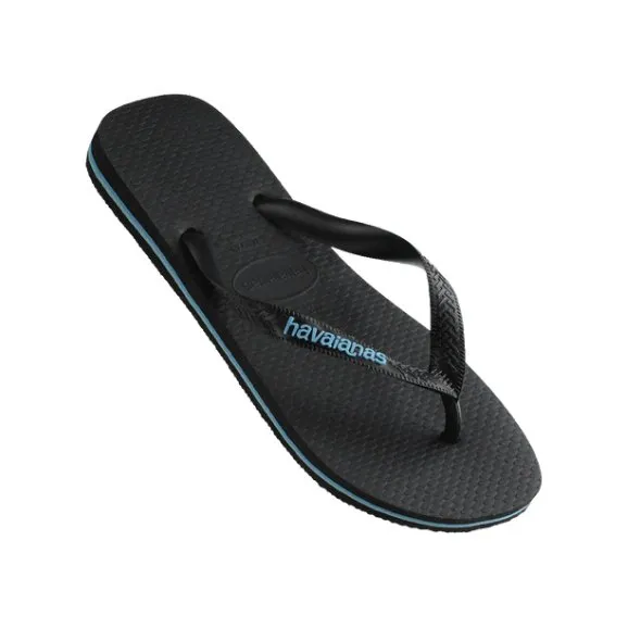 Rubber Logo - Black/Blue