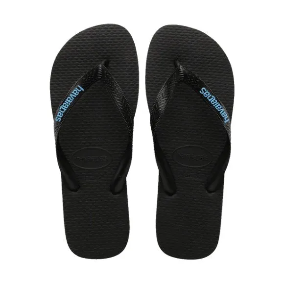 Rubber Logo - Black/Blue