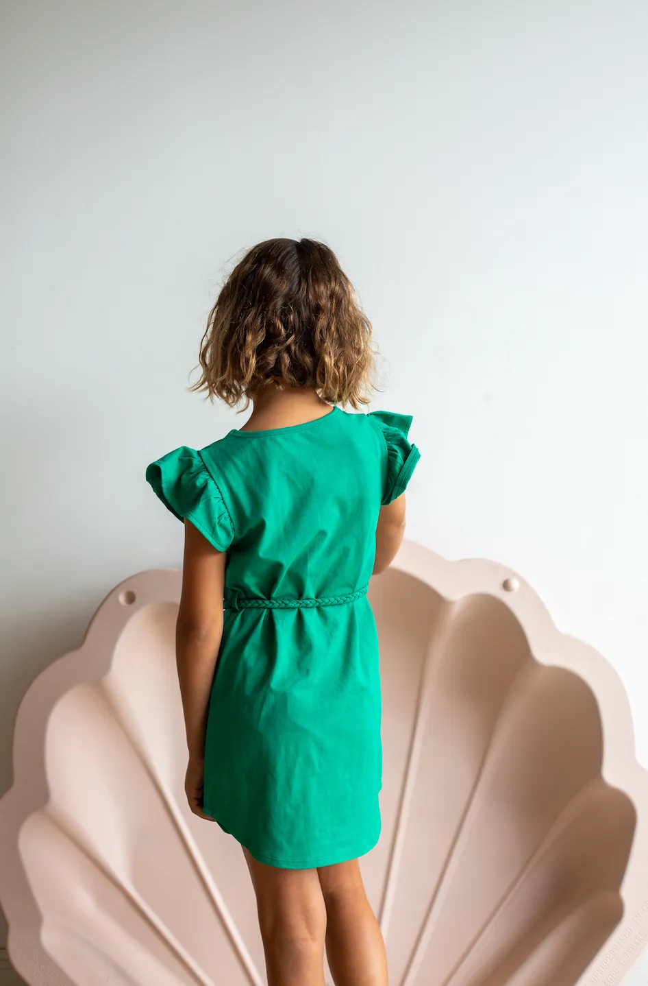 Sandy Dress - Lime Coola