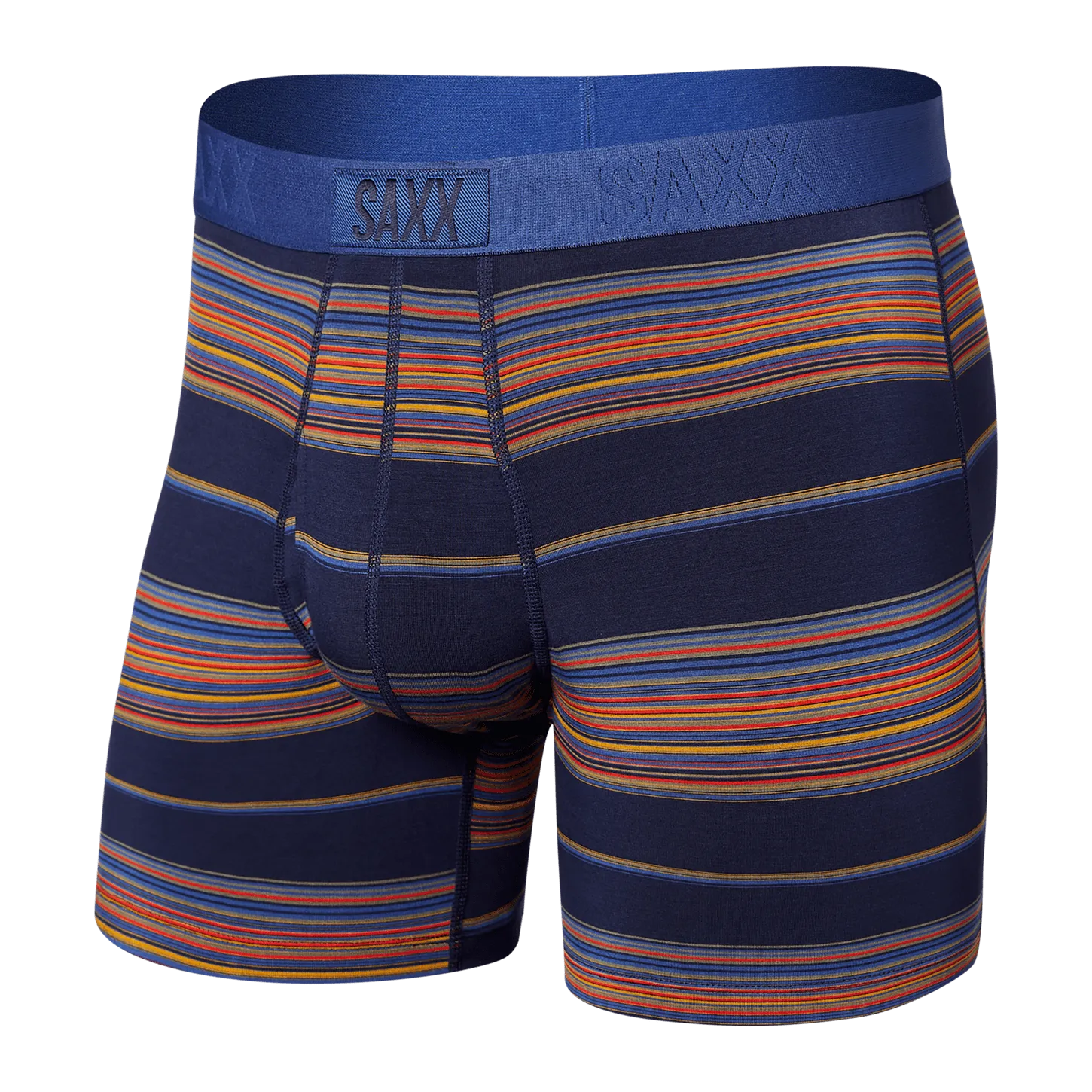 Saxx Ultra Boxers - Horizon Stripe - Navy