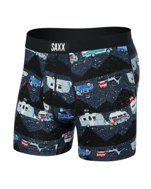 Saxx Ultra Super Soft Underwear - RV There Yet-Black