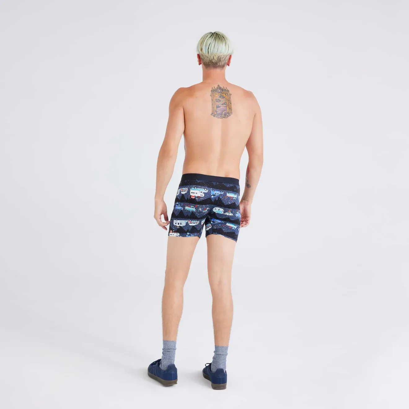 Saxx Ultra Super Soft Underwear - RV There Yet-Black