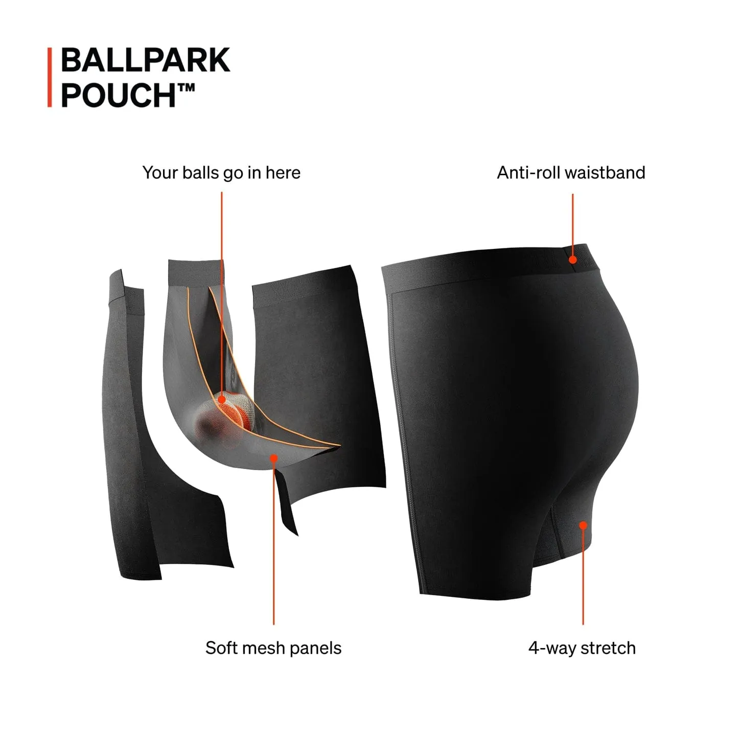 Saxx Vibe Boxers - Balls to the Walls