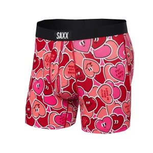 Saxx Vibe Boxers - Whole Lotta Love - Red