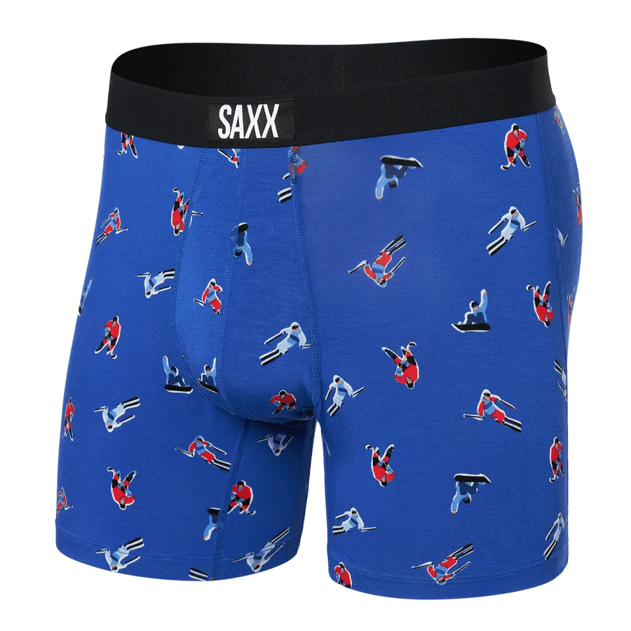 Saxx Vibe Boxers - Winter Action - Sport Blue