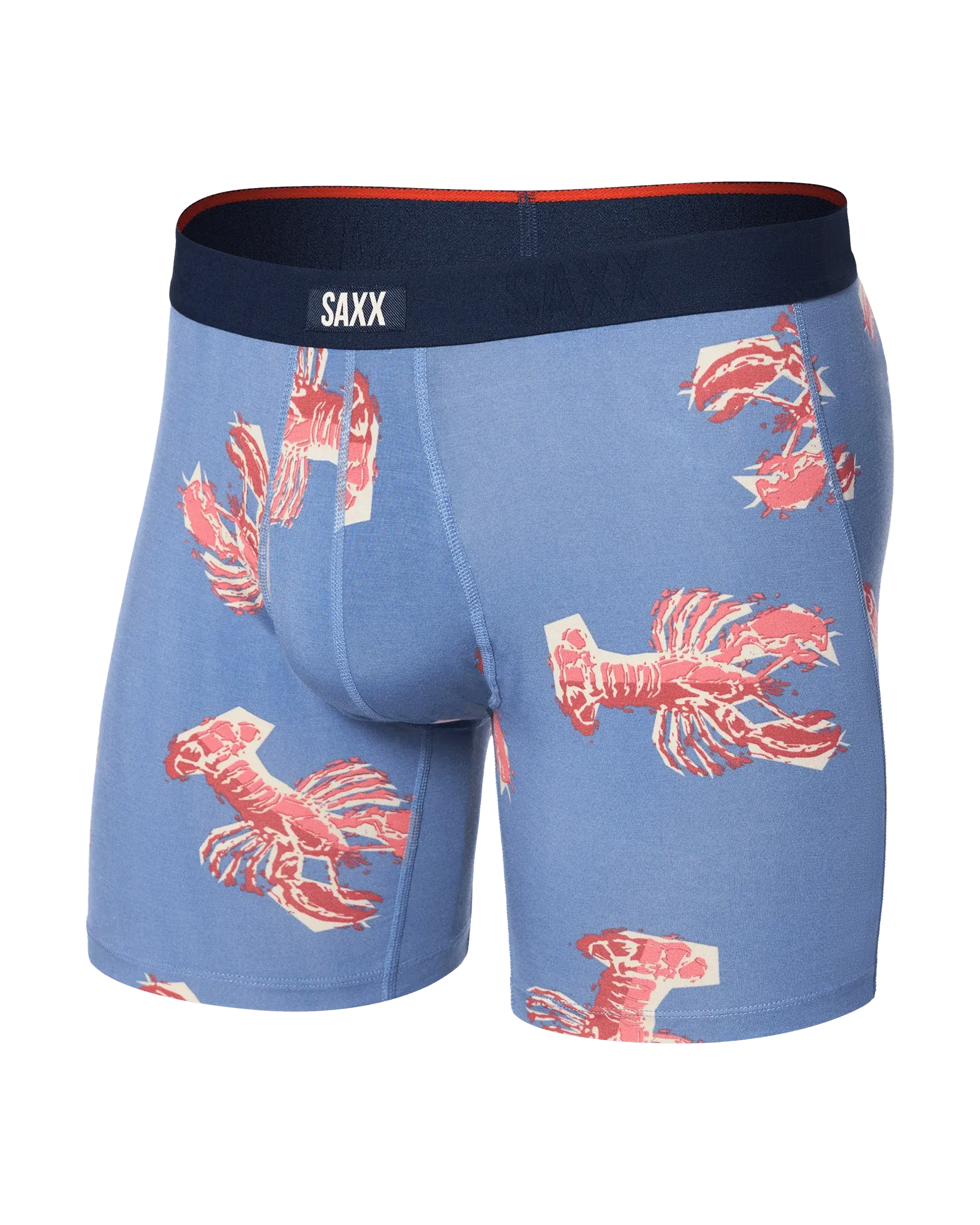 Saxx Vibe XTRA Underwear - Lobster Boil-Tidal Blue