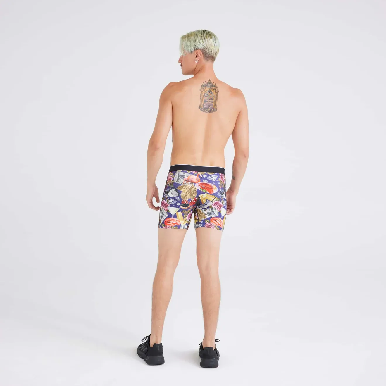 Saxx Volt Underwear - 90's High Roller-Sapphire