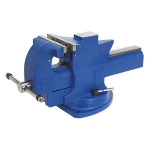 Sealey Vice 150mm Quick Action Swivel Base Cast Iron