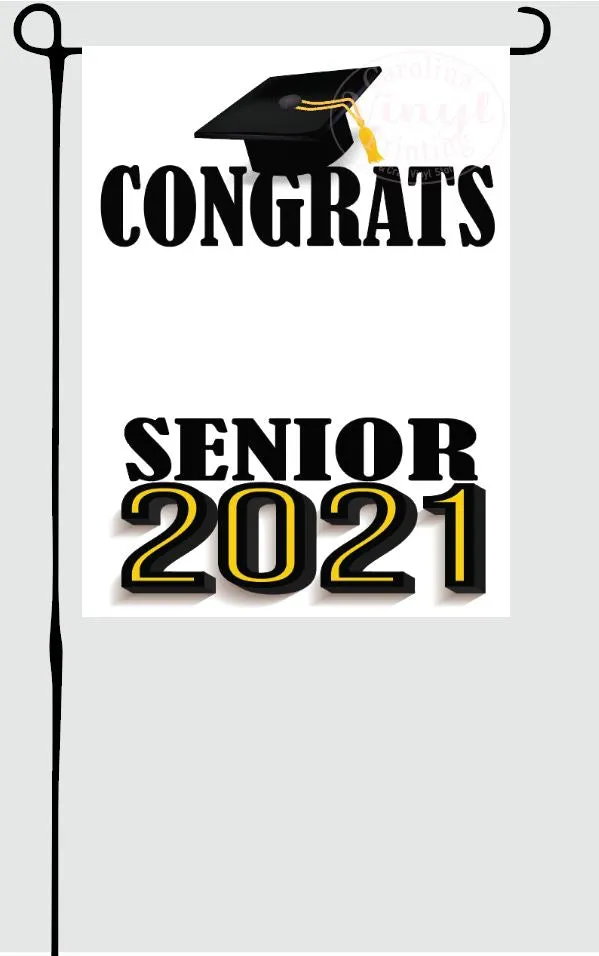 Senior 2021 Garden Flag