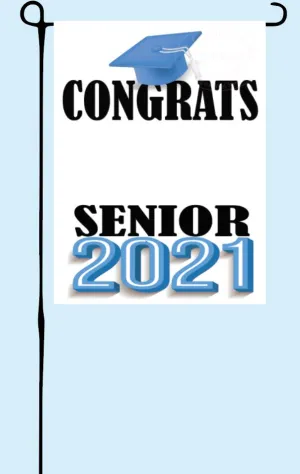 Senior 2021 Garden Flag