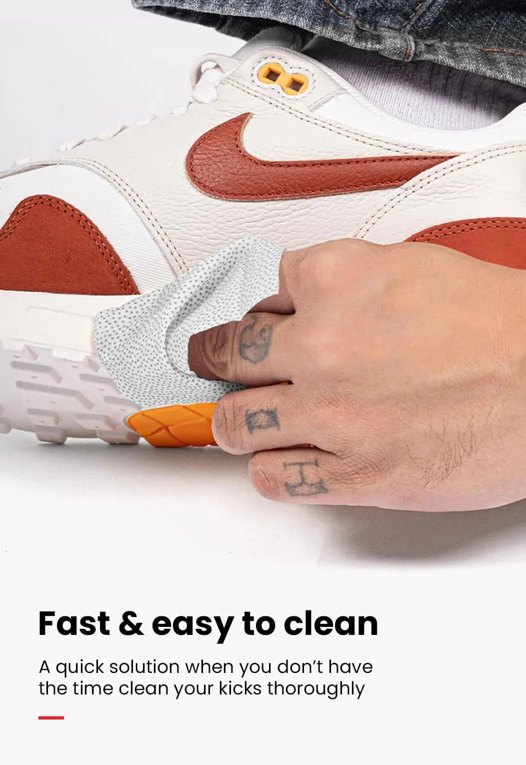 Shoegr - Sneaker cleaning wipes- pack of 15