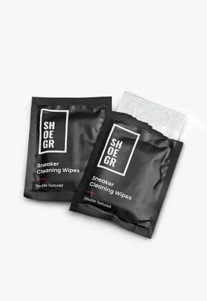 Shoegr - Sneaker cleaning wipes- pack of 15