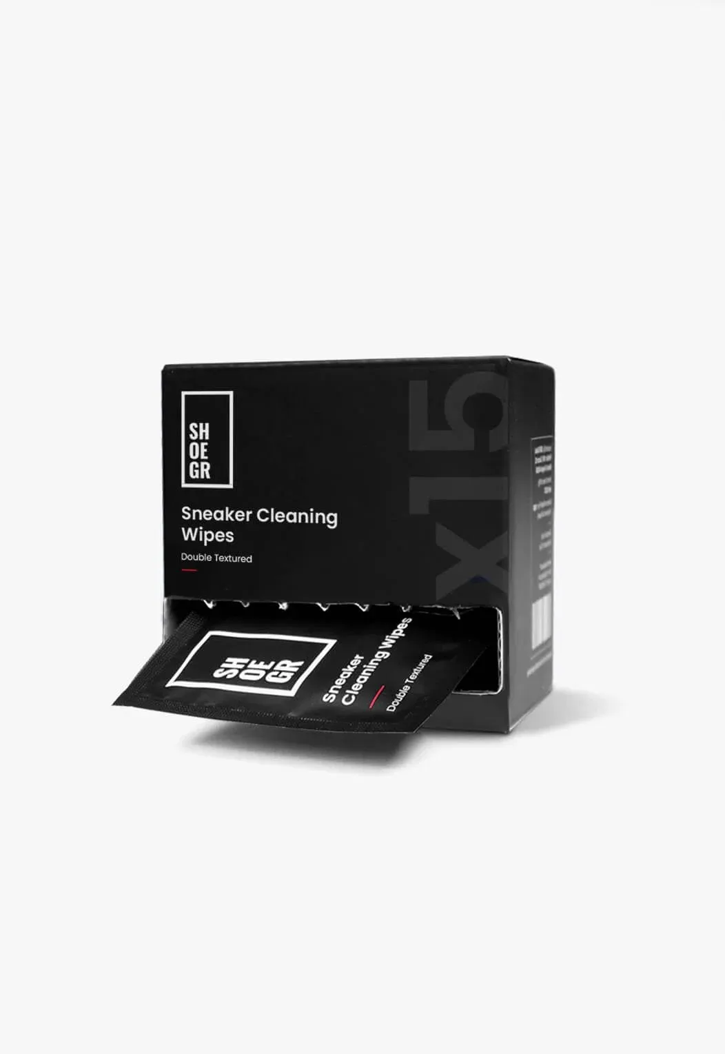 Shoegr - Sneaker cleaning wipes- pack of 15