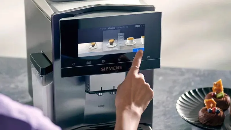 Siemens Fully Automatic Coffee Machine EQ900 Stainless Steel TQ903R03