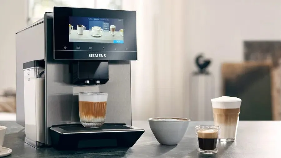 Siemens Fully Automatic Coffee Machine EQ900 Stainless Steel TQ903R03