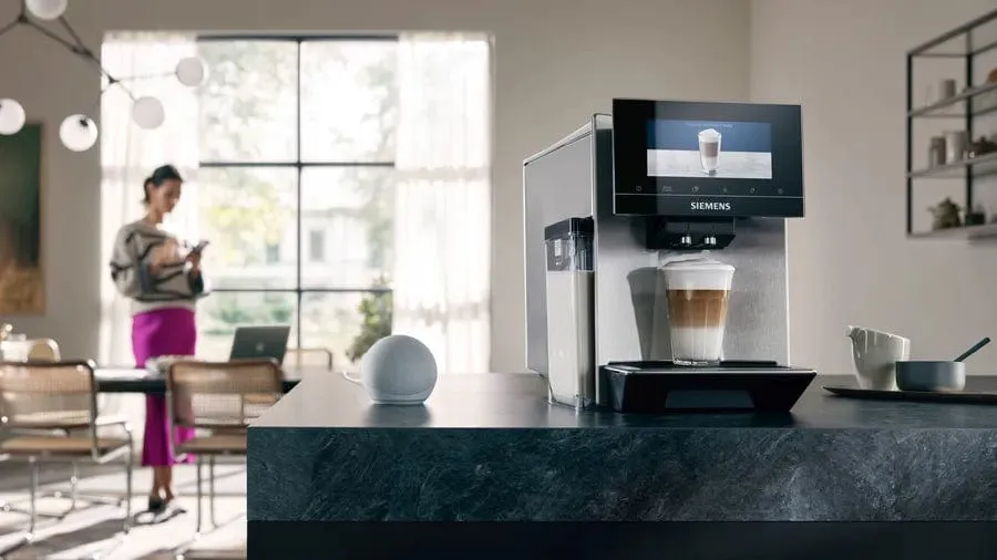 Siemens Fully Automatic Coffee Machine EQ900 Stainless Steel TQ903R03
