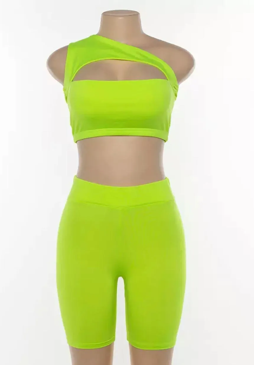 SIP & CHILL BIKER SHORTS | SET